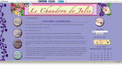 Desktop Screenshot of chaudrondejulie.canalblog.com