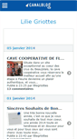 Mobile Screenshot of liliegriottes.canalblog.com