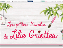 Tablet Screenshot of liliegriottes.canalblog.com