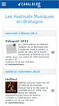 Mobile Screenshot of festivalbretagne.canalblog.com