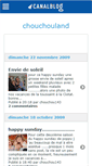 Mobile Screenshot of chouchouland.canalblog.com