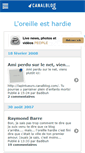 Mobile Screenshot of loreillehardie.canalblog.com