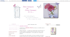 Desktop Screenshot of coeurcaramel.canalblog.com