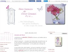 Tablet Screenshot of coeurcaramel.canalblog.com