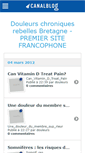 Mobile Screenshot of douleurchronique.canalblog.com