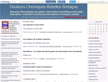 Tablet Screenshot of douleurchronique.canalblog.com