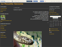 Tablet Screenshot of lamouettesavante.canalblog.com