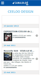 Mobile Screenshot of ceeloodesign.canalblog.com