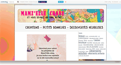 Desktop Screenshot of mamzellecrane.canalblog.com