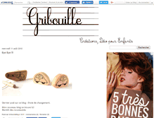 Tablet Screenshot of gribouilleblog.canalblog.com