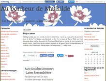 Tablet Screenshot of chezmathilde.canalblog.com