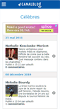 Mobile Screenshot of jambescelebres.canalblog.com