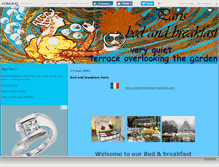 Tablet Screenshot of bedandbparis.canalblog.com