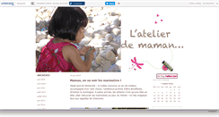 Desktop Screenshot of latelierdemaman.canalblog.com