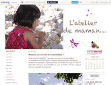 Tablet Screenshot of latelierdemaman.canalblog.com