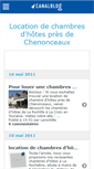 Mobile Screenshot of chenonceaux.canalblog.com