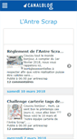 Mobile Screenshot of antrescrap.canalblog.com