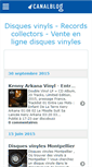 Mobile Screenshot of disquesvinyls.canalblog.com