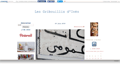 Desktop Screenshot of gribouillisdines.canalblog.com