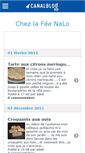 Mobile Screenshot of chezlafeenalo.canalblog.com