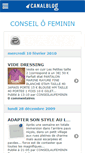 Mobile Screenshot of conseilaufeminin.canalblog.com