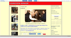 Desktop Screenshot of comediensenior.canalblog.com