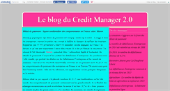 Desktop Screenshot of creditmanager.canalblog.com