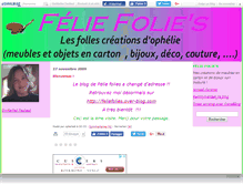 Tablet Screenshot of feliefolies.canalblog.com