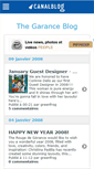 Mobile Screenshot of garanceblog.canalblog.com