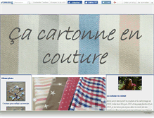 Tablet Screenshot of cartoncouture.canalblog.com