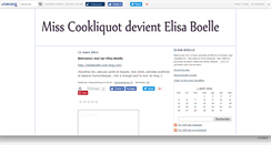 Desktop Screenshot of misscookliquot.canalblog.com