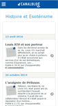 Mobile Screenshot of histoiresansgeo.canalblog.com