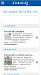 Mobile Screenshot of feekiki.canalblog.com