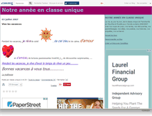 Tablet Screenshot of classunic.canalblog.com