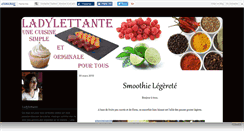 Desktop Screenshot of ladylettante.canalblog.com