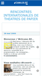 Mobile Screenshot of papierchampagne.canalblog.com