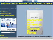 Tablet Screenshot of papierchampagne.canalblog.com