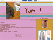 Tablet Screenshot of amandineo.canalblog.com