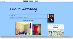 Desktop Screenshot of liseinnormandy.canalblog.com