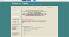 Desktop Screenshot of cuisinefamily.canalblog.com