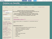 Tablet Screenshot of cuisinefamily.canalblog.com