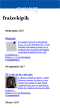 Mobile Screenshot of fraizekipik.canalblog.com
