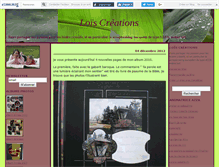 Tablet Screenshot of loiscreation.canalblog.com