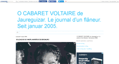 Desktop Screenshot of cabaretvoltaire.canalblog.com