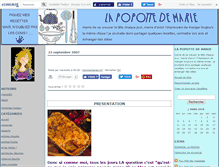 Tablet Screenshot of lapopottedemarie.canalblog.com