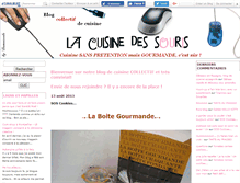 Tablet Screenshot of cuisinedessouris.canalblog.com