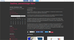 Desktop Screenshot of isaline.canalblog.com