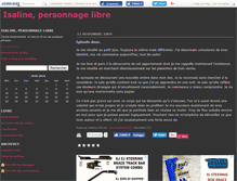Tablet Screenshot of isaline.canalblog.com