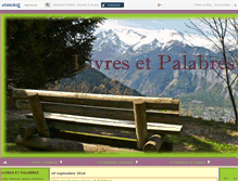 Tablet Screenshot of livresetpalabres.canalblog.com