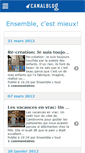 Mobile Screenshot of ensemblecmieux.canalblog.com